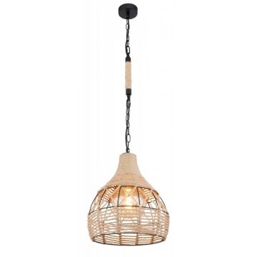 Pendul stil rustic natural HALIA 30cm