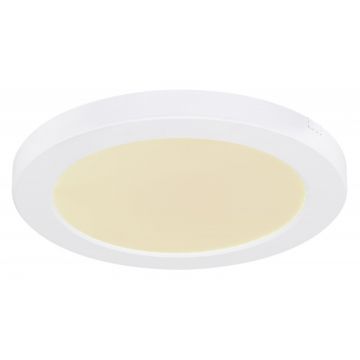 Plafoniera LED design modern, diametru 22cm, LASSE alb 12379-18W GL