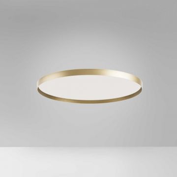 Plafoniera LED design slim ACELIA 60cm, auriu, alb sau negru