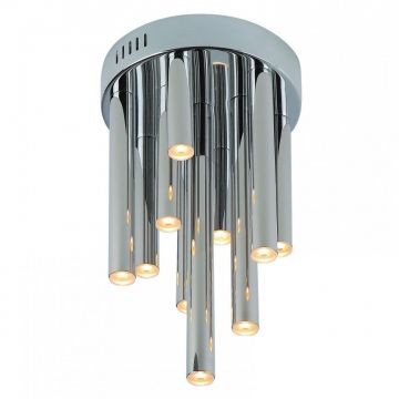 Plafoniera LED dimabila design Premium Class Quality ORGANIC crom C0117D MX