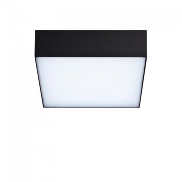 Plafoniera LED pentru exterior IP54 CASPER SQUARE 4000K BK