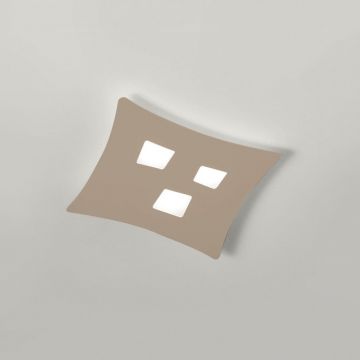 Plafoniera moderna ISOTTA 40x44cm, alb sau gri