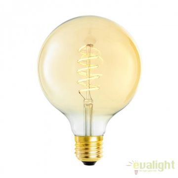 Set de 4 becuri E27 LED Bulb Globe 4W 111178 HZ
