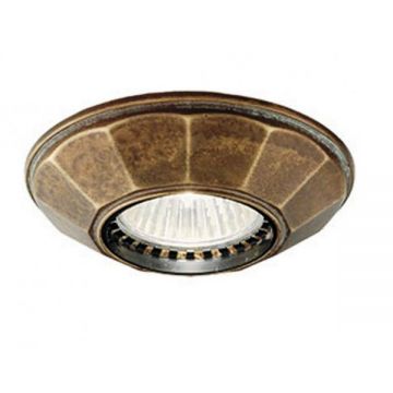 Spot incastrabil cu aspect antique brass diametru 10cm MINI 208.09.OO