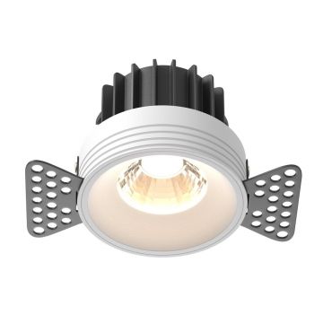 Spot LED incastrabil design tehnic Round D-11,5cm alb