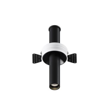 Spot LED incastrabil rotativ retractabil Focus T negru