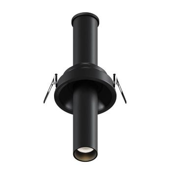 Spot LED incastrabil rotativ retractabil Focus T negru