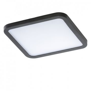 Spot LED pentru baie incastrat IP44 Slim 15 square 4000K negru