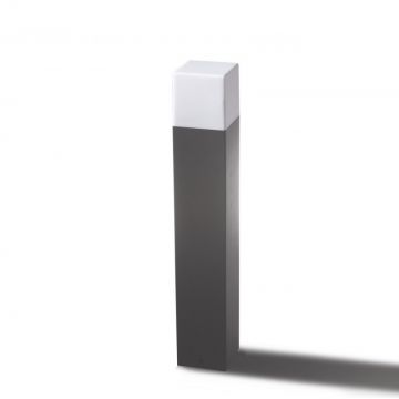 Stalp de iluminat exterior modern IP54 SORANO H-50cm gri