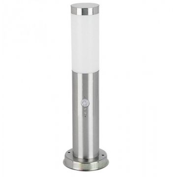 Stalp exterior cu senzor, H-45cm, IP44, Inox torch 8267 RX