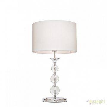 Veioza / Lampa de masa design elegant REA alba RLT93163-1W white