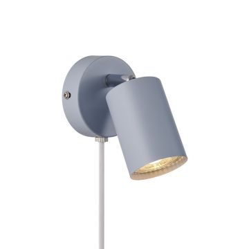Aplica cu spot directionabil design nordic Explore blue