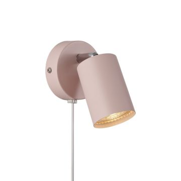 Aplica cu spot directionabil design nordic Explore roze