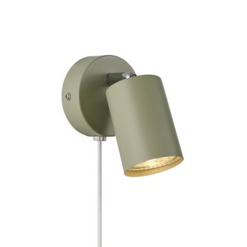 Aplica cu spot directionabil design nordic Explore verde