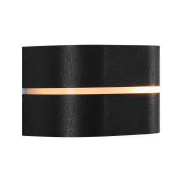 Aplica de exterior ambientala stil nordic IP44 Sibelis negru