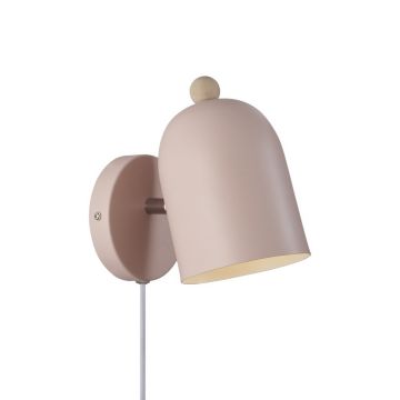 Aplica de perete camera copii design nordic Gaston roz