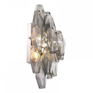 Aplica de perete design elegant LUX Benini nickel