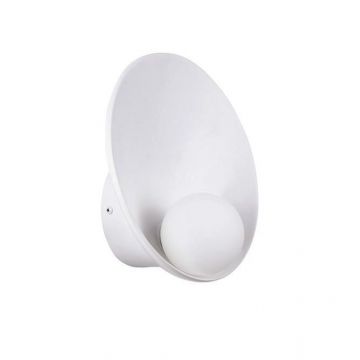 Aplica de perete design modern Minim alb