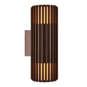 Aplica de perete exterior design nordic IP54 Aludra seaside brown