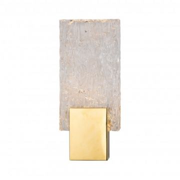 Aplica de perete LED design modern VETRO auriu W0289 MX