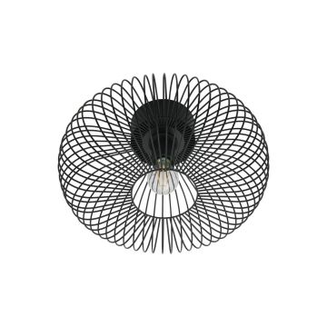 Aplica de perete/tavan design industrial Beroni negru