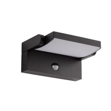 Aplica LED de exterior directionabila cu senzor solar IP54 GERBER