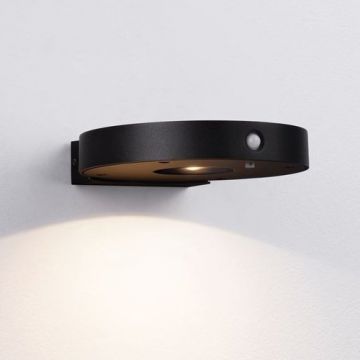Aplica LED solara iluminat exterior cu senzor de miscare IP65 AIGO