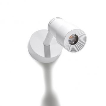 Aplica tip spot LED directionabil de perete/tavan LUMI alb