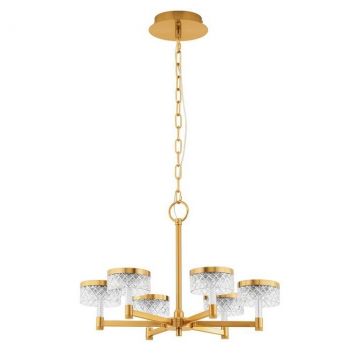 Candelabru LED design modern cu 6 brate Bion