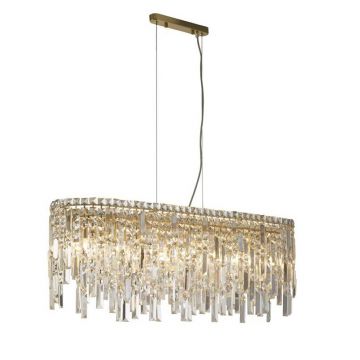 Candelabru oval cristal design lux decorativ Belle 8L