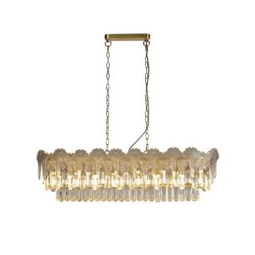 Candelabru oval cristal design lux decorativ Belle 8L