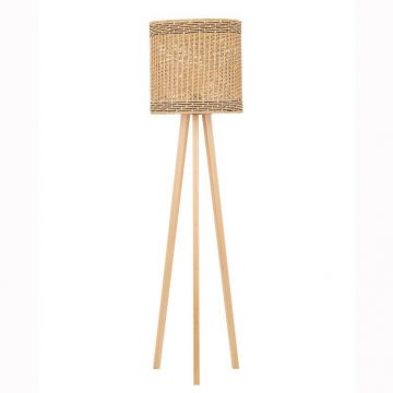 Lampa de podea boho style design natural PLETTE