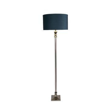 Lampadar/Lampa de podea design lux elegant Belle crom/teal