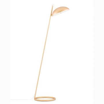 Lampadar, lampa de podea LED Flute auriu