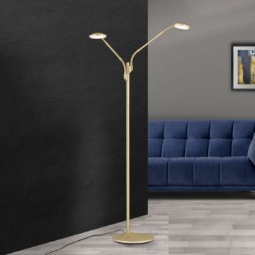 Lampadar LED dimabil stil modern Cobra satin alama