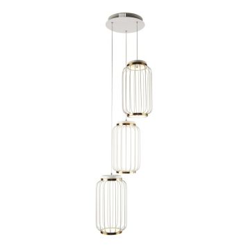 Lustra cu 3 pendule LED design ambiental Belle