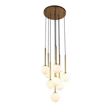 Lustra cu 9 pendule design decorativ modern Belle