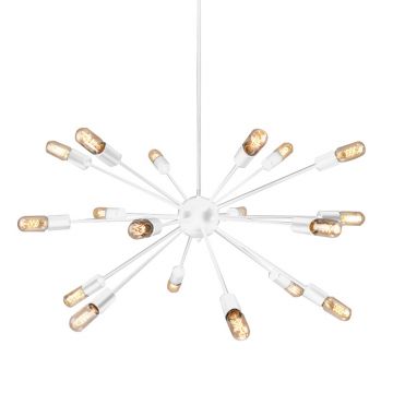 Lustra design RETRO ORBIT White
