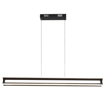 Lustra LED suspendata design modern Belle negru