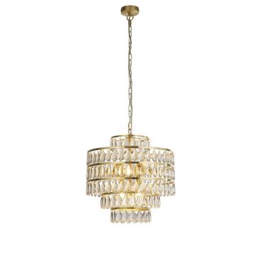 Lustra suspendata cristal design lux elegant BELLE 9L
