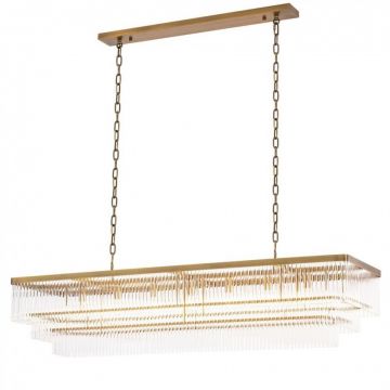 Lustra suspendata design LUX East rectangular, alama 115539 HZ