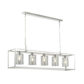 Lustra suspendata metal stil industrial decorativ Belle 5L