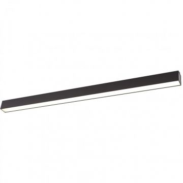 Plafoniera LED dimabila design modern LINEAR, 4000K negru C0175D MX