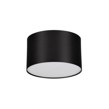 Spot aplicat, Plafoniera LED Luldo negru, 11cm