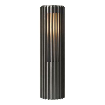 Stalp iluminat exterior design nordic IP44 Aludra H-45CM seaside antracit
