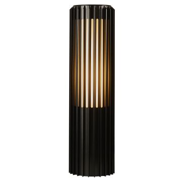 Stalp iluminat exterior design nordic IP44 Aludra H-45CM seaside black