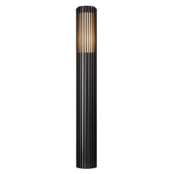 Stalp iluminat exterior design nordic IP44 Aludra H-95CM seaside black