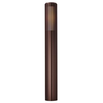 Stalp iluminat exterior design nordic IP44 Aludra H-95CM seaside brown