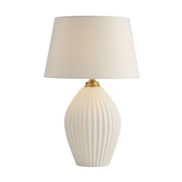 Veioza design vintage cu corp ceramic Belle