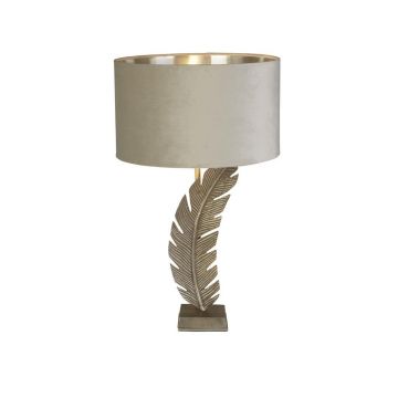 Veioza/Lampa de masa design lux elegant Belle argintiu/gri